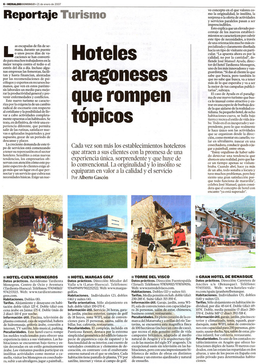 Heraldo de Aragón - Enero 2007